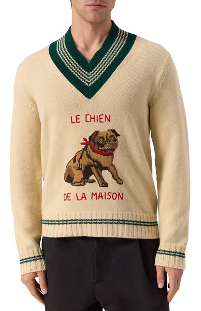 Шерстяной свитер VALENTINO, арт. 7V3KC35E/B2M, фото 3