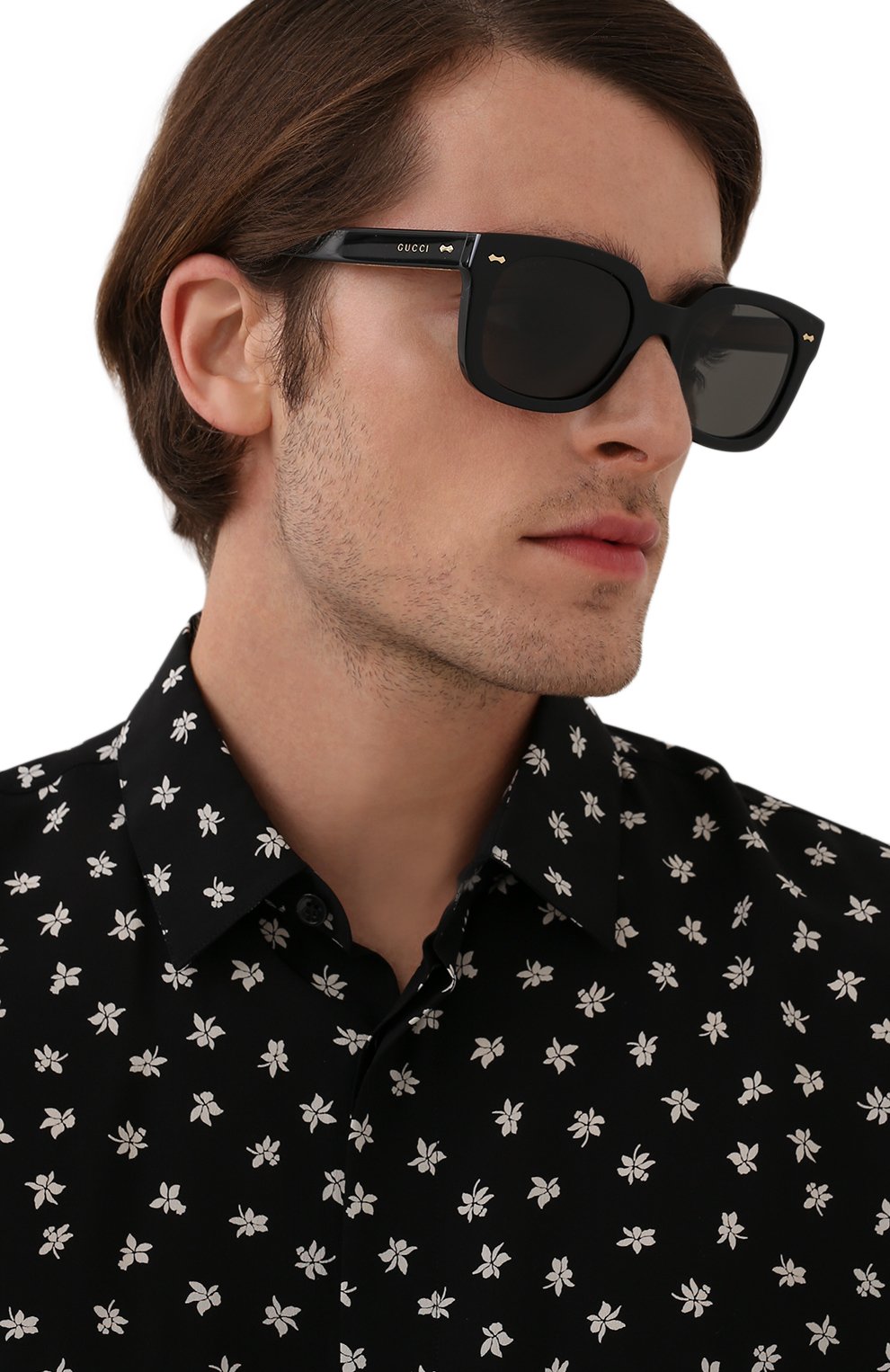 Солнцезащитные очки GUCCI черного цвета по цене 35300 руб., арт. GG0912S 001, фото 2 Солнцезащитные очки GUCCI, арт. GG0912S 001, фото 2