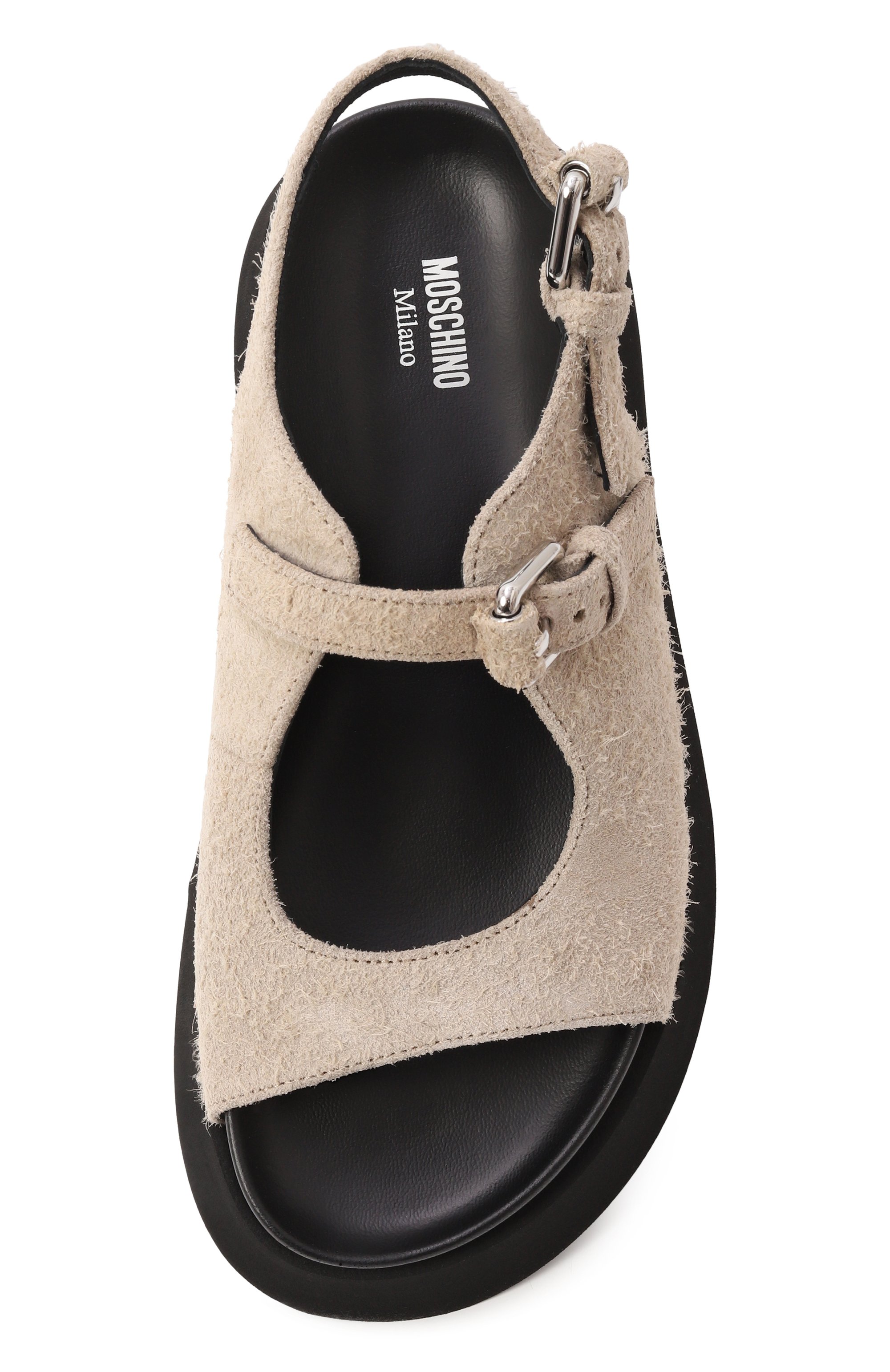 Замшевые сандалии MOSCHINO, арт. 16074/ME5, фото 6