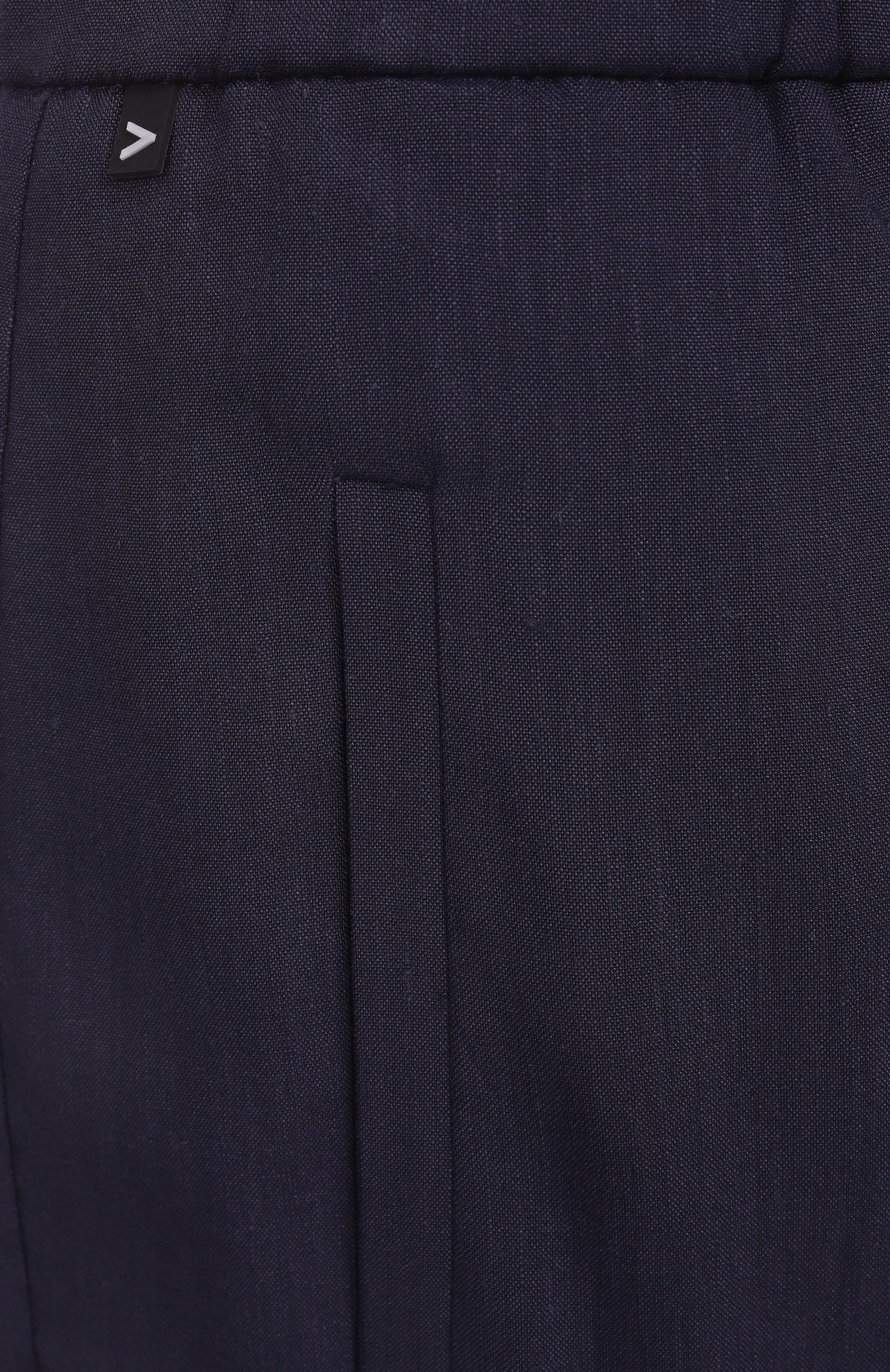 Брюки изо льна и вискозы BOSS, арт. 50540608, фото 6