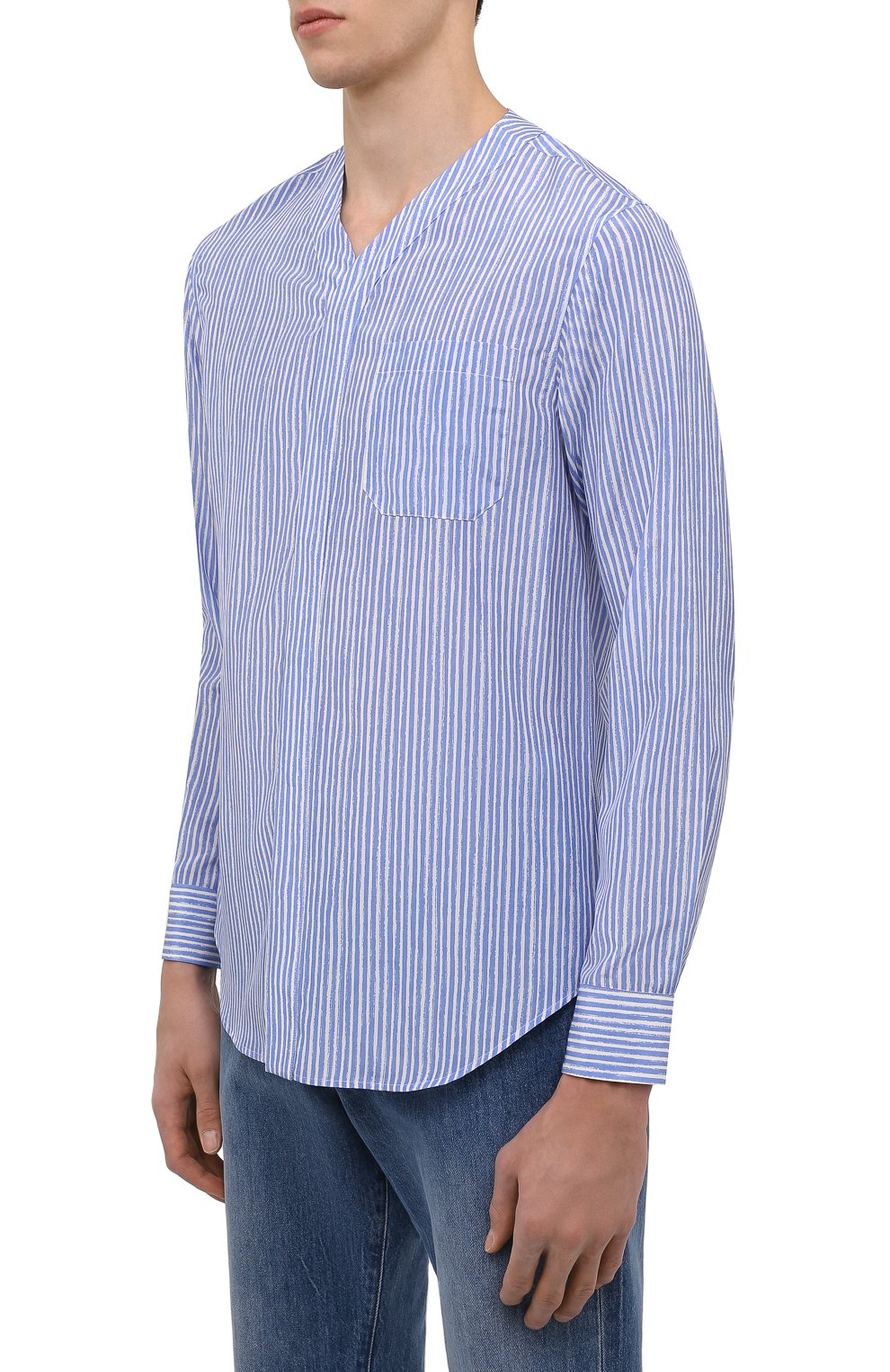 Рубашка из шелка и хлопка GIORGIO ARMANI, арт. 2SGCCZ89/TZA53, фото 3