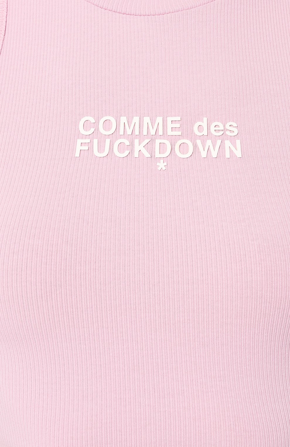 Хлопковая майка COMME DES FUCKDOWN, арт. CFABW00023, фото 5