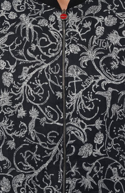 Льняной бомбер KITON, арт. UG0001H08902, фото 5