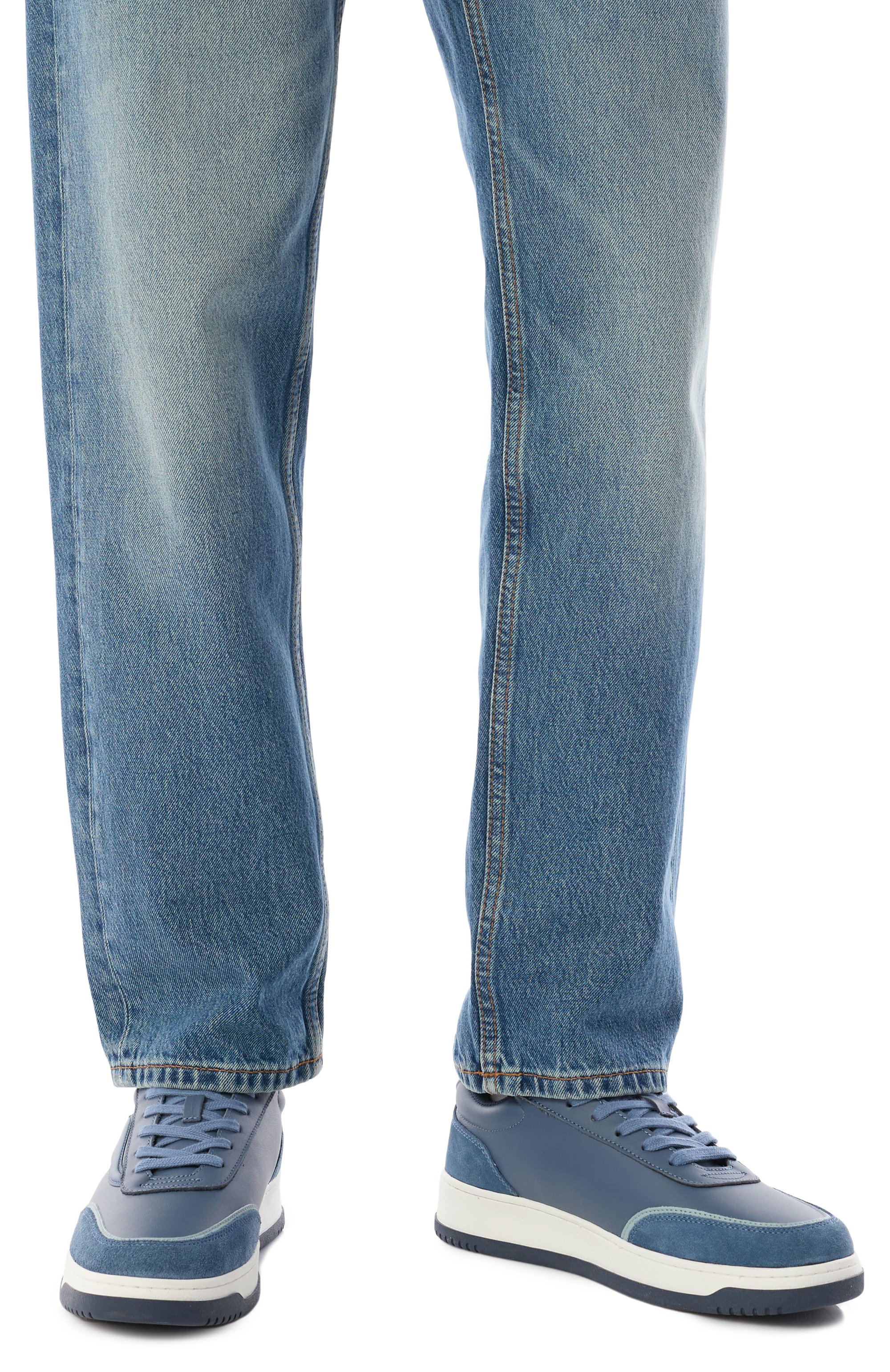 Кожаные кеды club fin PAUL&SHARK, арт. 14318003, фото 3