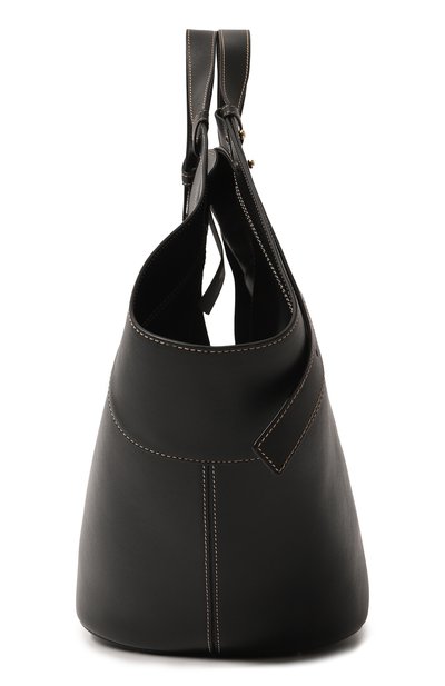 Сумка basket YUZEFI черного цвета по цене 99500 руб., арт. YUZSS20-BA-04, фото 4 Сумка basket YUZEFI, арт. YUZSS20-BA-04, фото 4