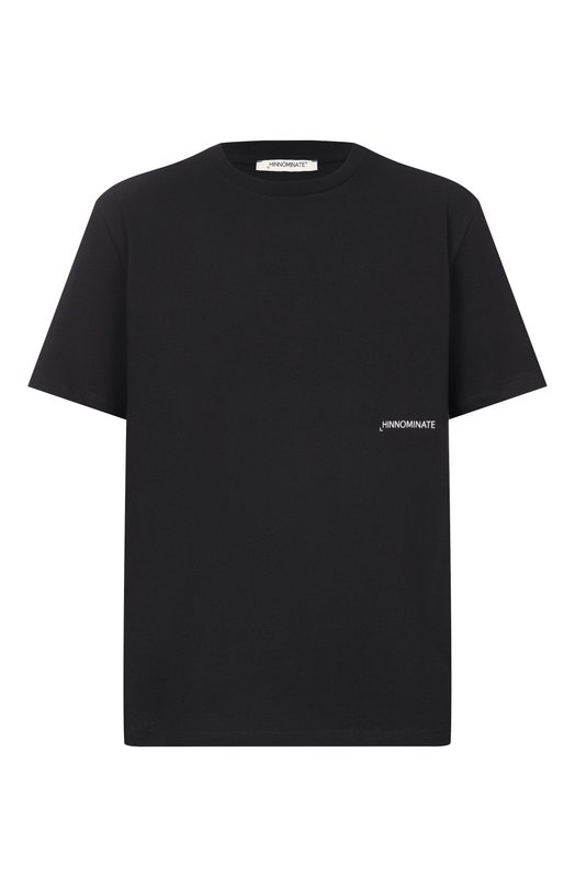 Хлопковая футболка HINNOMINATE HMABM01513 Чёрный HMABM01513