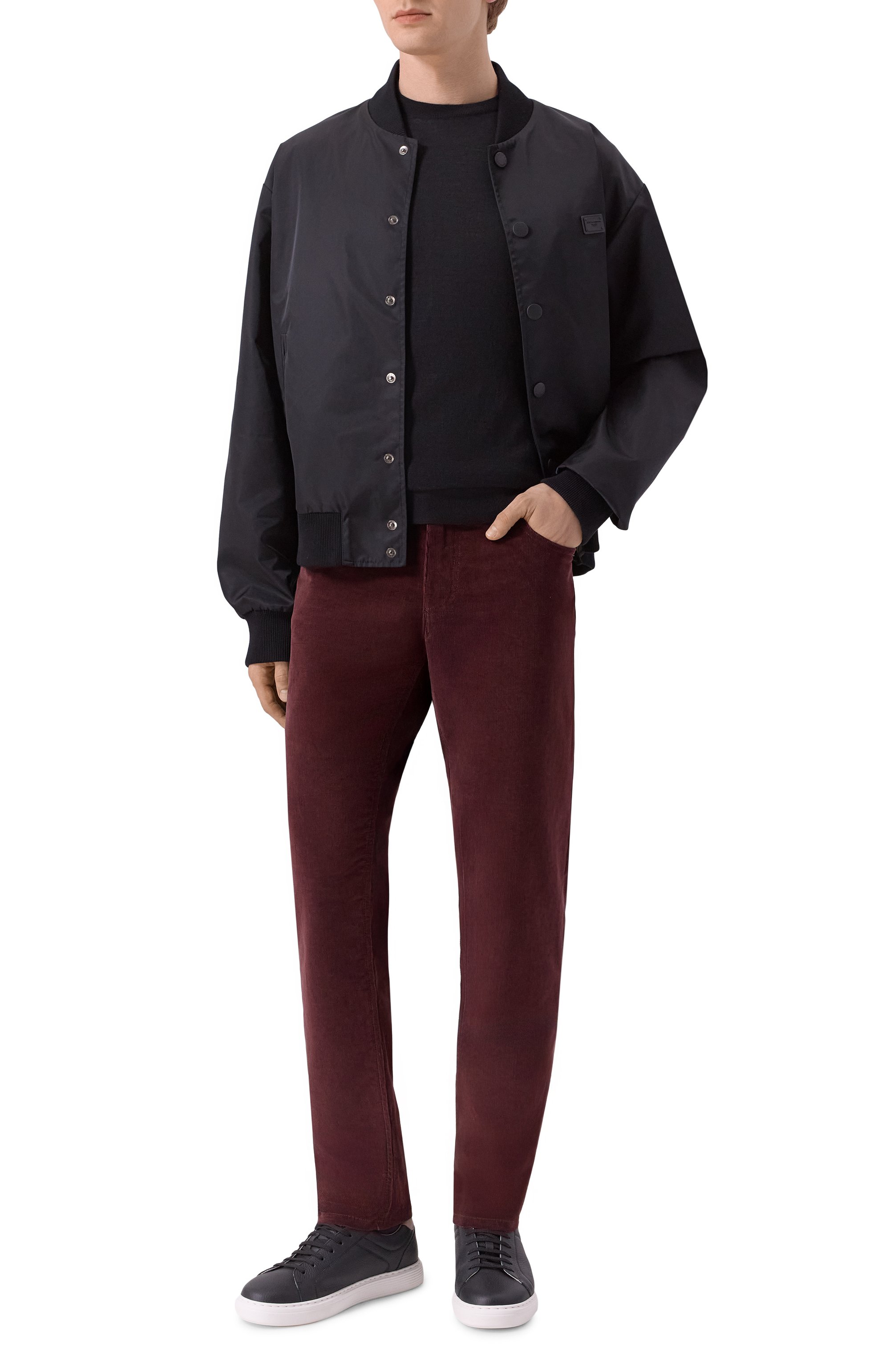 Вельветовые брюки DOLCE & GABBANA, арт. GYJCCT/GJ589, фото 2