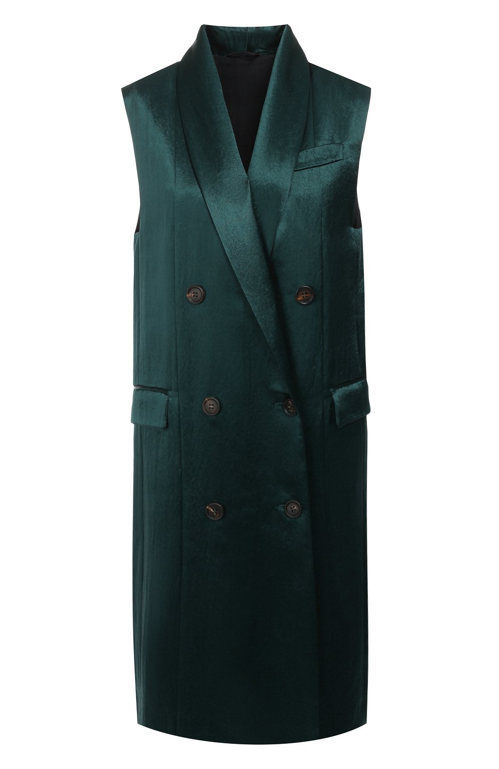 Двубортный жилет BRUNELLO CUCINELLI, арт. MF5749269, фото 1