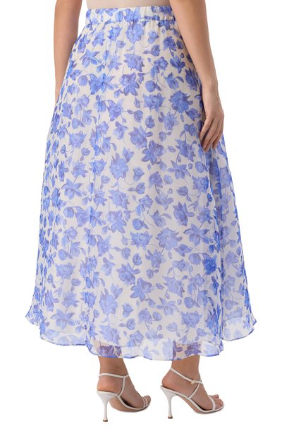 Шелковая юбка WEEKEND MAX MARA, арт. MARCA, фото 4