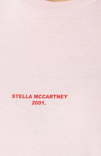Хлопковая футболка STELLA MCCARTNEY, арт. 511240/SMW94, фото 5