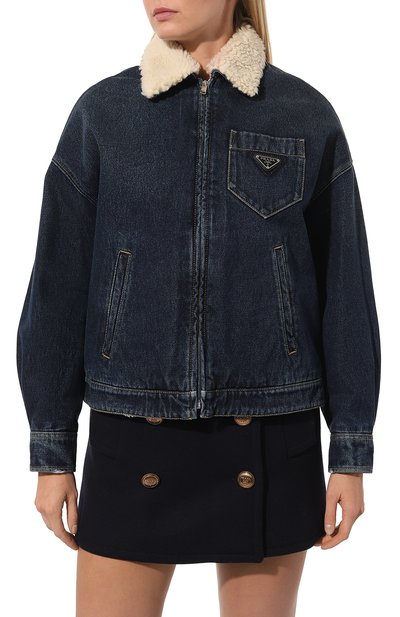 Джинсовая куртка PRADA, арт. GFB290-10UJ-F0008-212, фото 3