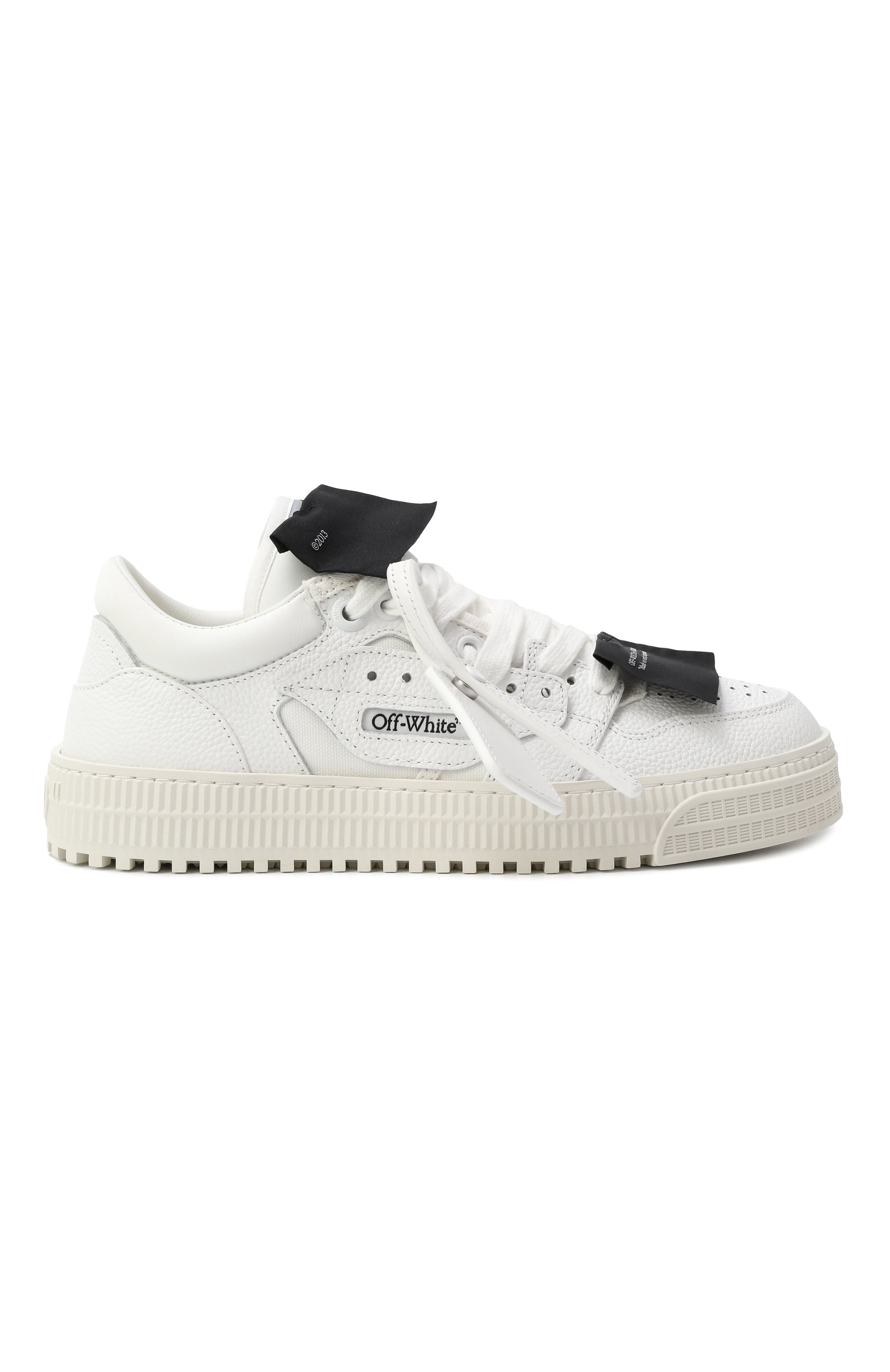 Кожаные кеды 3.0 off court OFF-WHITE, арт. 0WIA28EC99LEA001, фото 6
