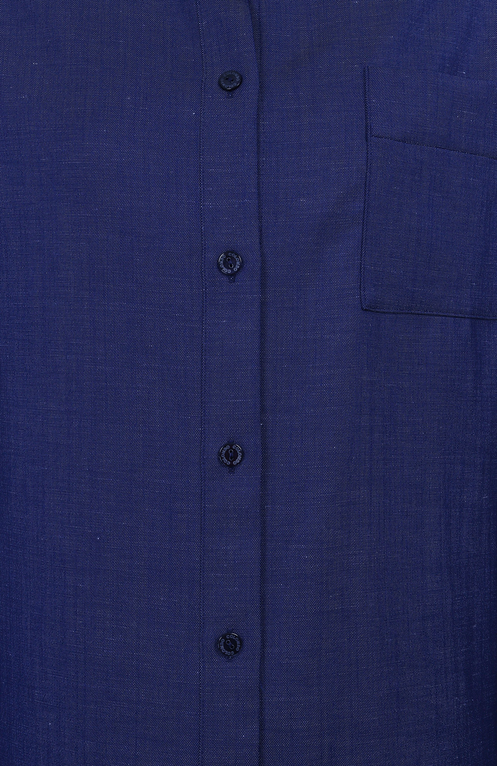 Рубашка из шерсти и льна COLOMBO, арт. CM00399/77184-U, фото 6