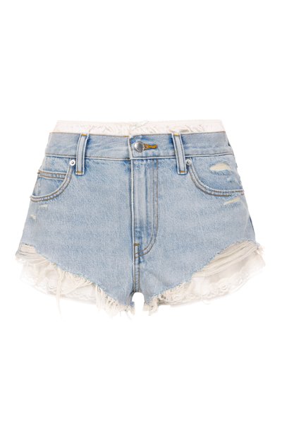 Женские джинсовые шорты ALEXANDER WANG, арт. 4DC2254709