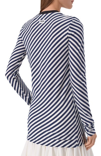 Хлопковый лонгслив MSGM, арт. 4041MDM71N/267128, фото 4