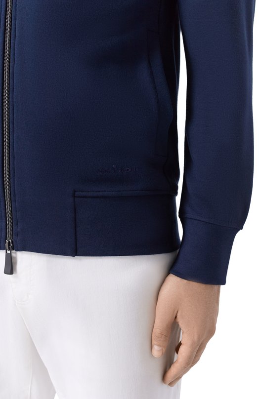 Толстовка из вискозы KNT UMM069001 Синий  UMM069001 Фото 5
