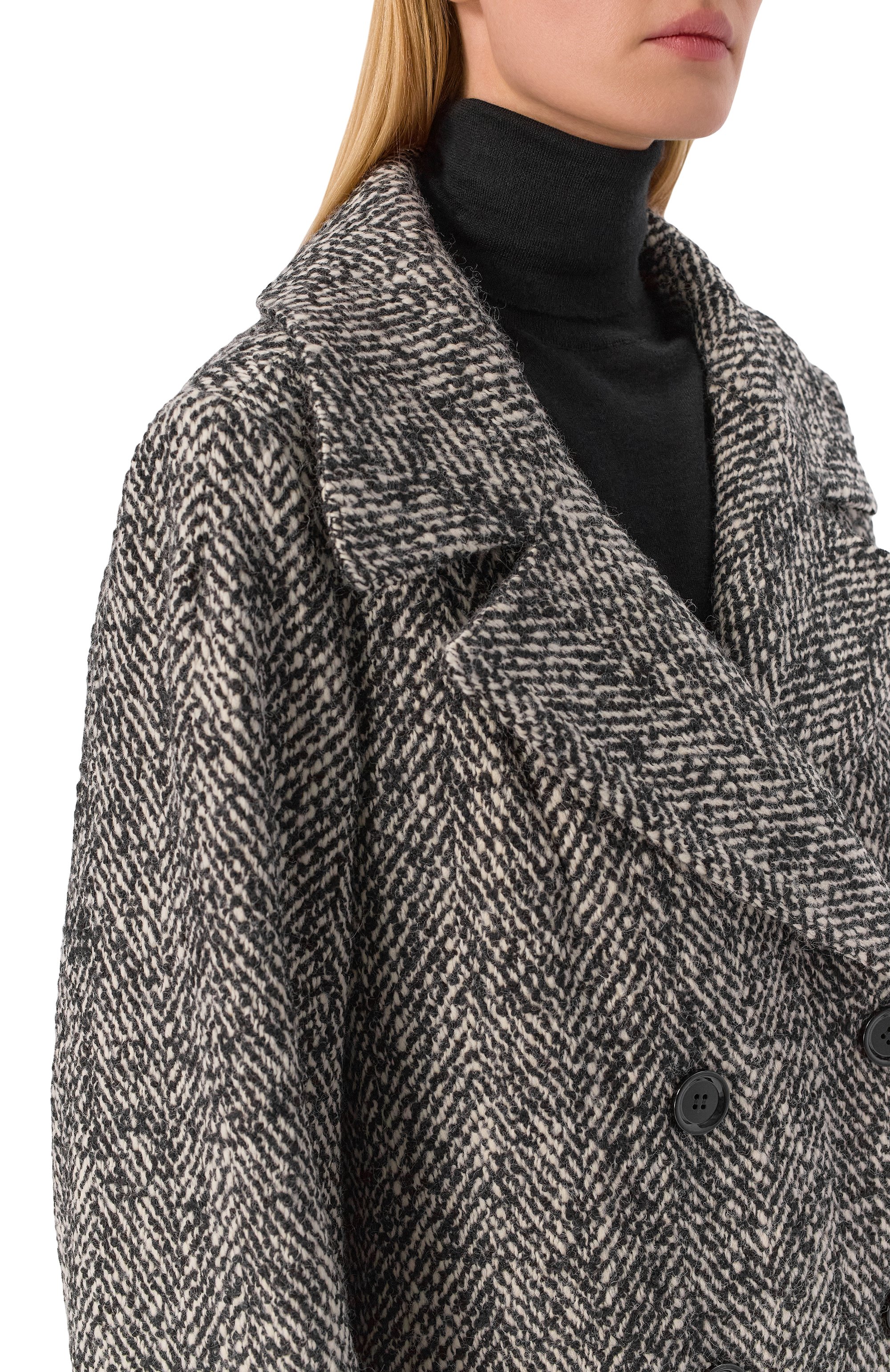 Шерстяное пальто DOLCE & GABBANA, арт. F0W3QT/FCZAC, фото 5