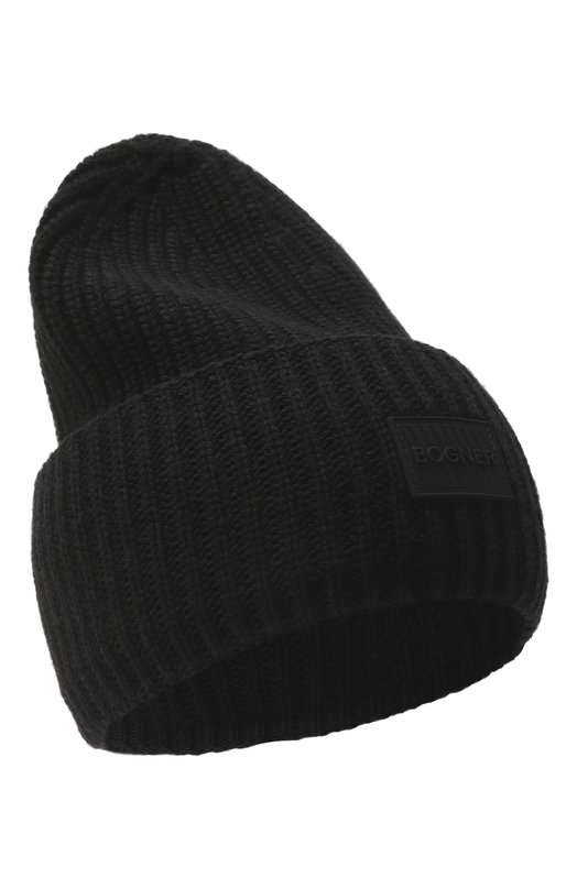 Шапка из шерсти и вискозы Bogner 91736087 Чёрный 91736087