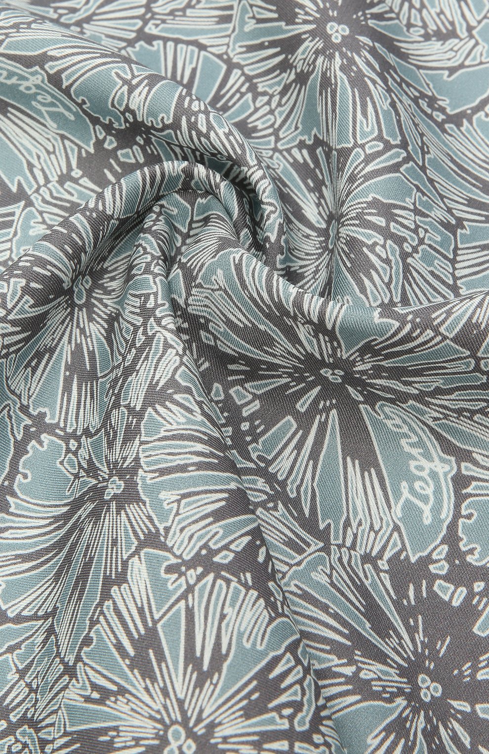 Платок из хлопка и шелка ZEGNA, арт. Z9J15/36D, фото 2