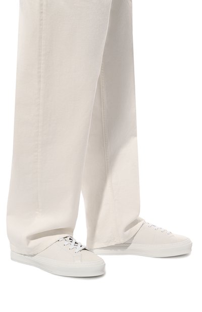 Кожаные кеды city sport GIVENCHY кремового цвета по цене 59950 руб., арт. BH005VH1GU, фото 3 Кожаные кеды city sport GIVENCHY, арт. BH005VH1GU, фото 3