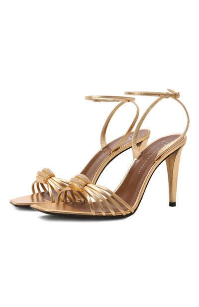 Женские кожаные босоножки sunset glow 105 GIUSEPPE ZANOTTI DESIGN, арт. E600073/RINF MIZUKI