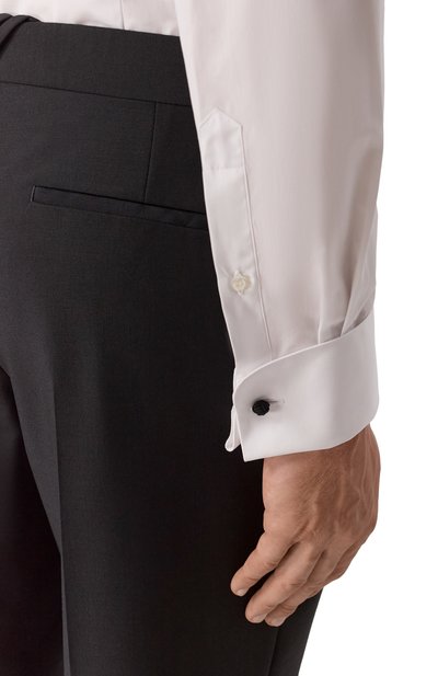 Хлопковая сорочка GIORGIO ARMANI, арт. 3CGCC07V/TZ206, фото 5