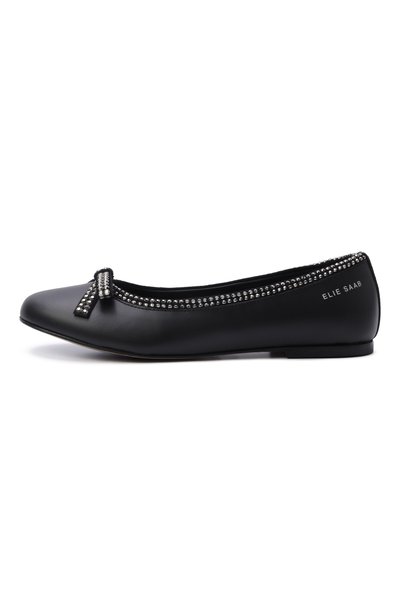 Кожаные балетки ELIE SAAB JUNIOR, арт. 82081/VAR3
