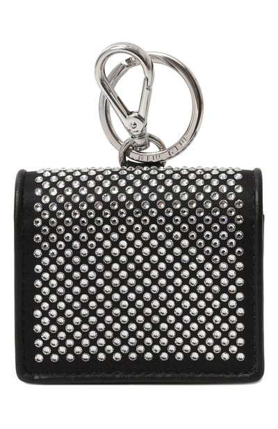 Кожаный футляр для airpods MIU MIU, арт. 5TT139-2B6J-F0002