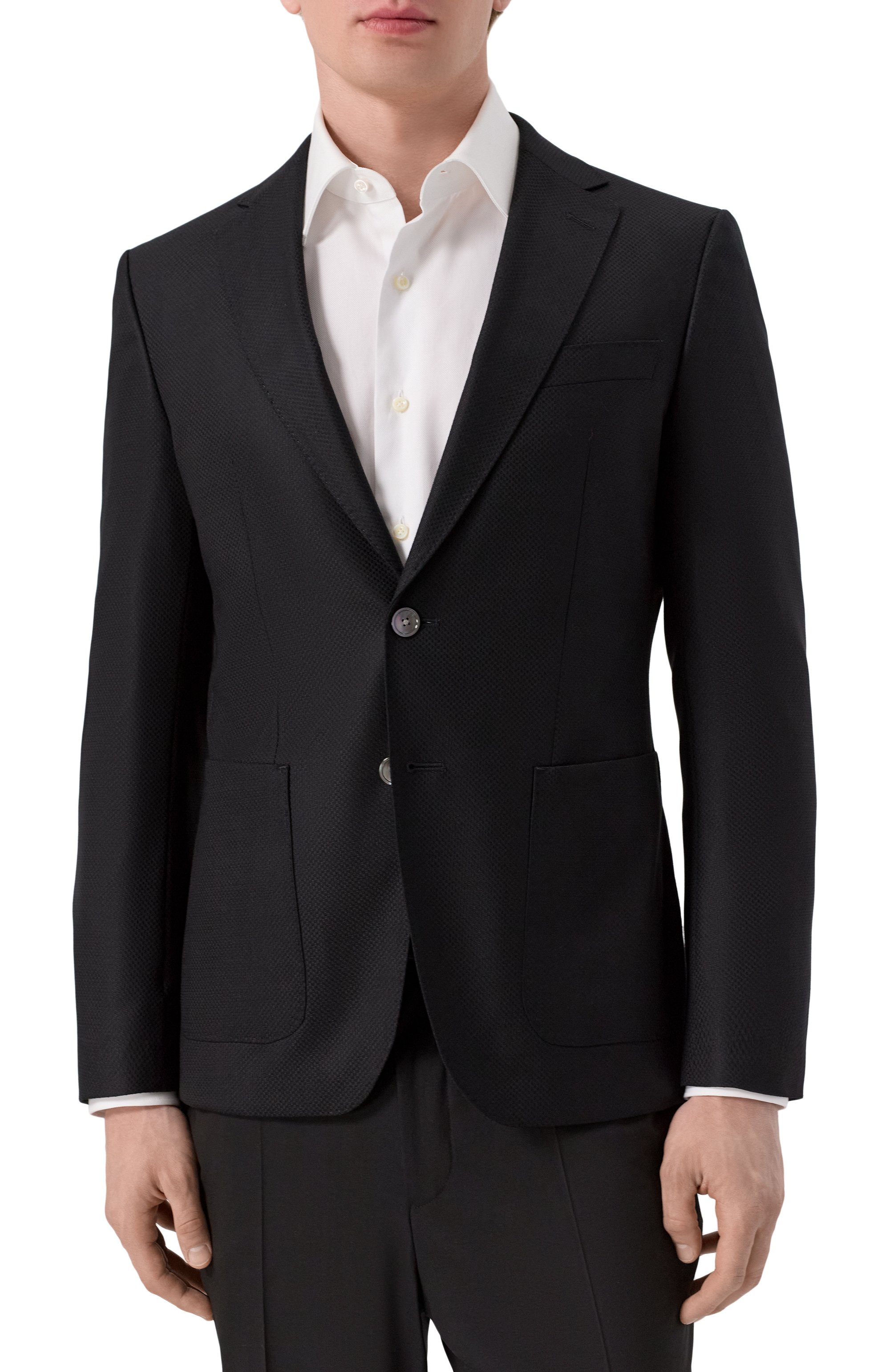 Шерстяной пиджак BOSS, арт. 50545880, фото 5