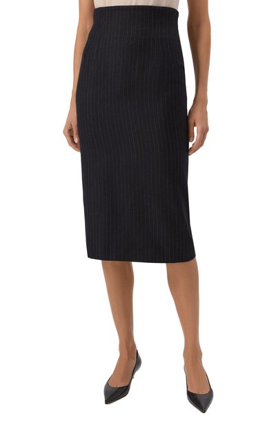 Шерстяная юбка KITON, арт. D58213K0564G01, фото 3