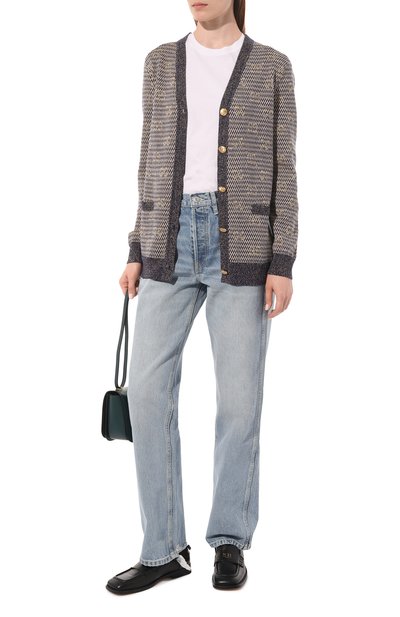 Кардиган из шерсти и вискозы GUCCI, арт. 644773 XKBOO, фото 2