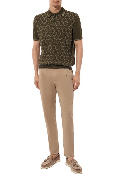 Поло из хлопка и шелка STEFANO RICCI, арт. K818068P31/F24173, фото 2