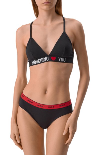 Комплект из трех трусов слипов HUGO черного цвета по цене 6425 руб., арт. 50469657, фото 2 Комплект из трех трусов слипов HUGO, арт. 50469657, фото 2