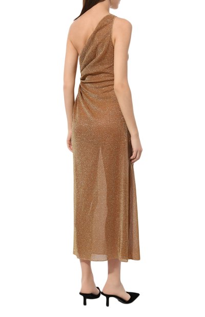 Платье OSEREE золотого цвета по цене 35150 руб., арт. LKS249, фото 4 Платье OSEREE, арт. LKS249, фото 4