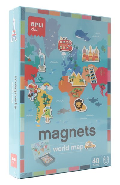 Магнитная игра карта мира APLI KIDS, арт. 16494