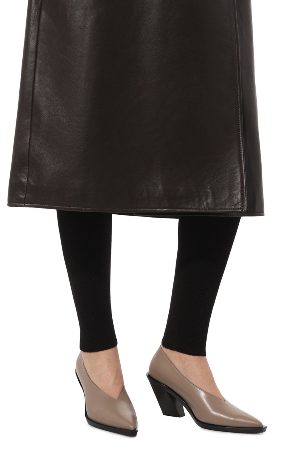 Кожаные туфли ELLEME, арт. ECLAIR PUMPS/LEATHER, фото 3