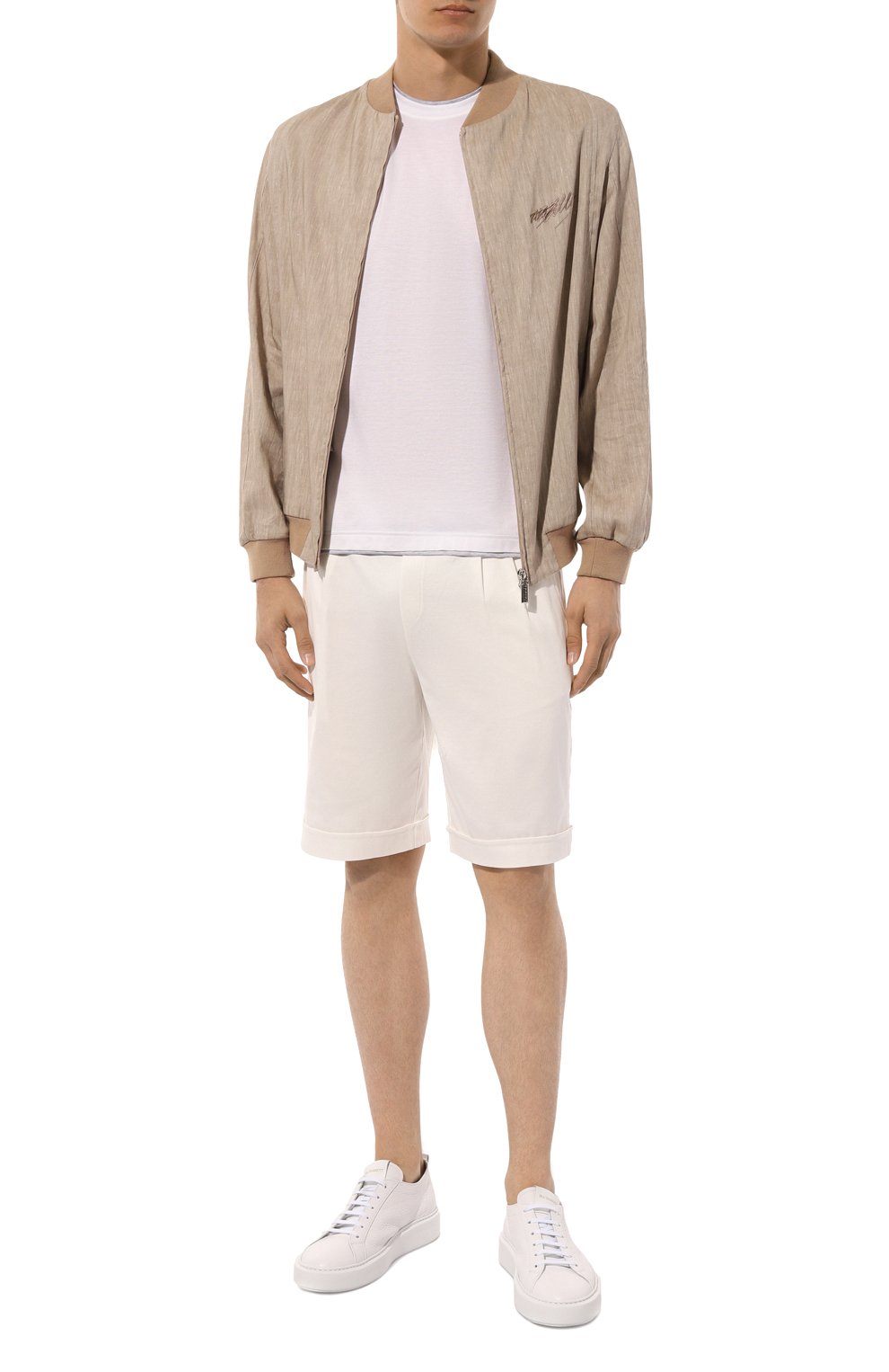 Футболка из шелка и хлопка ANDREA CAMPAGNA, арт. 60123/78411, фото 2