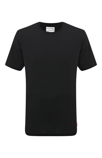 Хлопковая футболка ACNE STUDIOS, арт. FN-MN-TSHI000131BLACK, фото 1