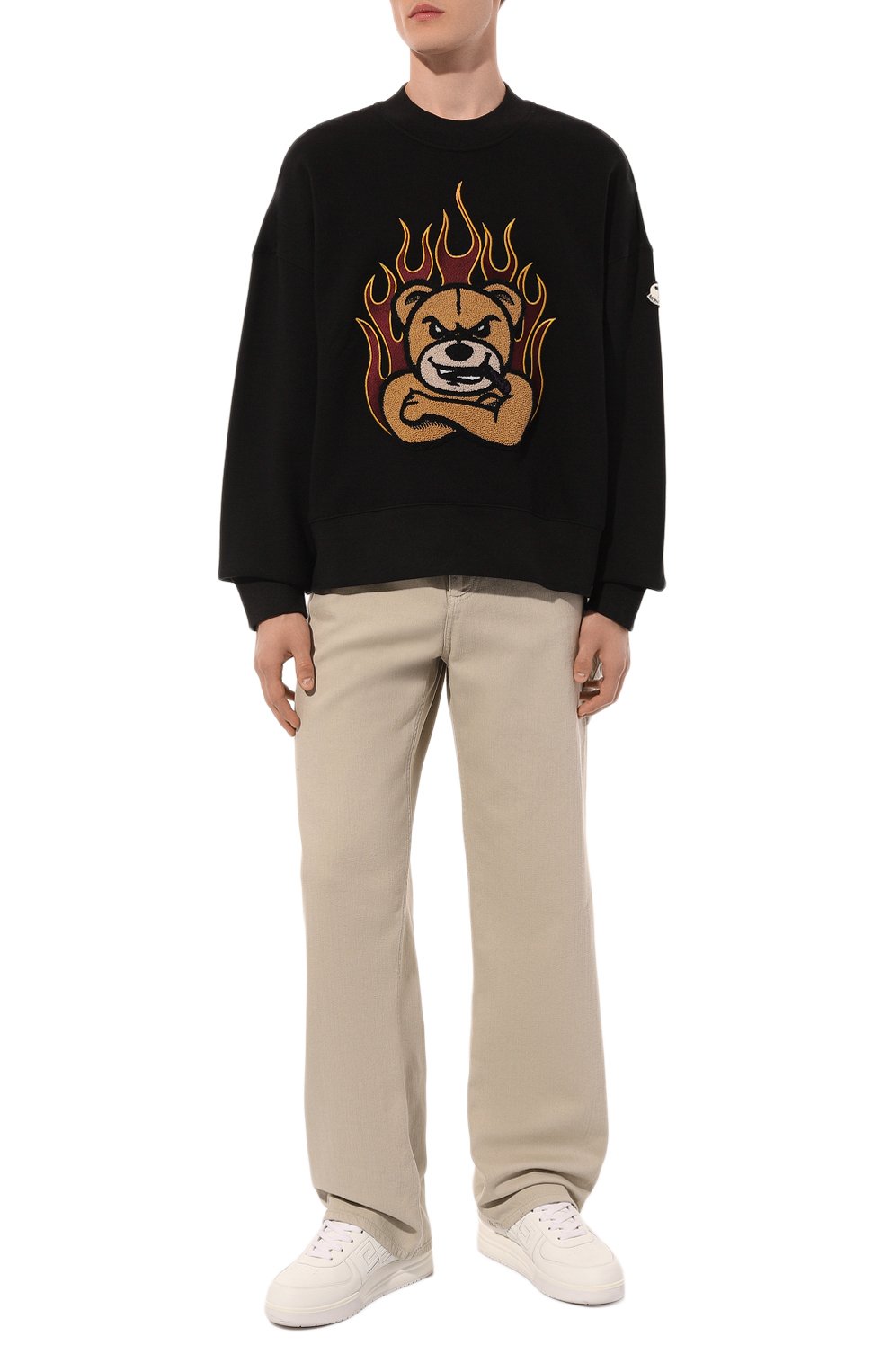 Хлопковый свитшот moncler genius x palm angels MONCLER GENIUS, арт. 8G000-09-M2513, фото 2