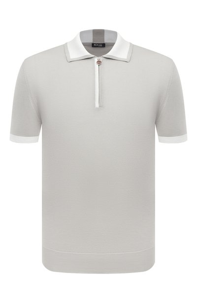 Мужская хлопковое поло KITON, арт. UMK0571V1