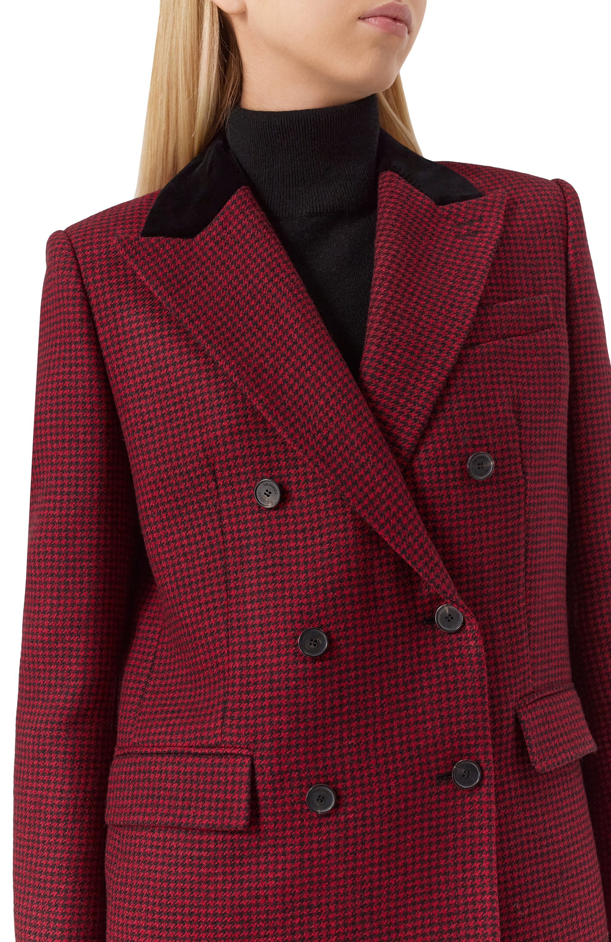 Шерстяной жакет THE KOOPLES, арт. FVES29032K, фото 5