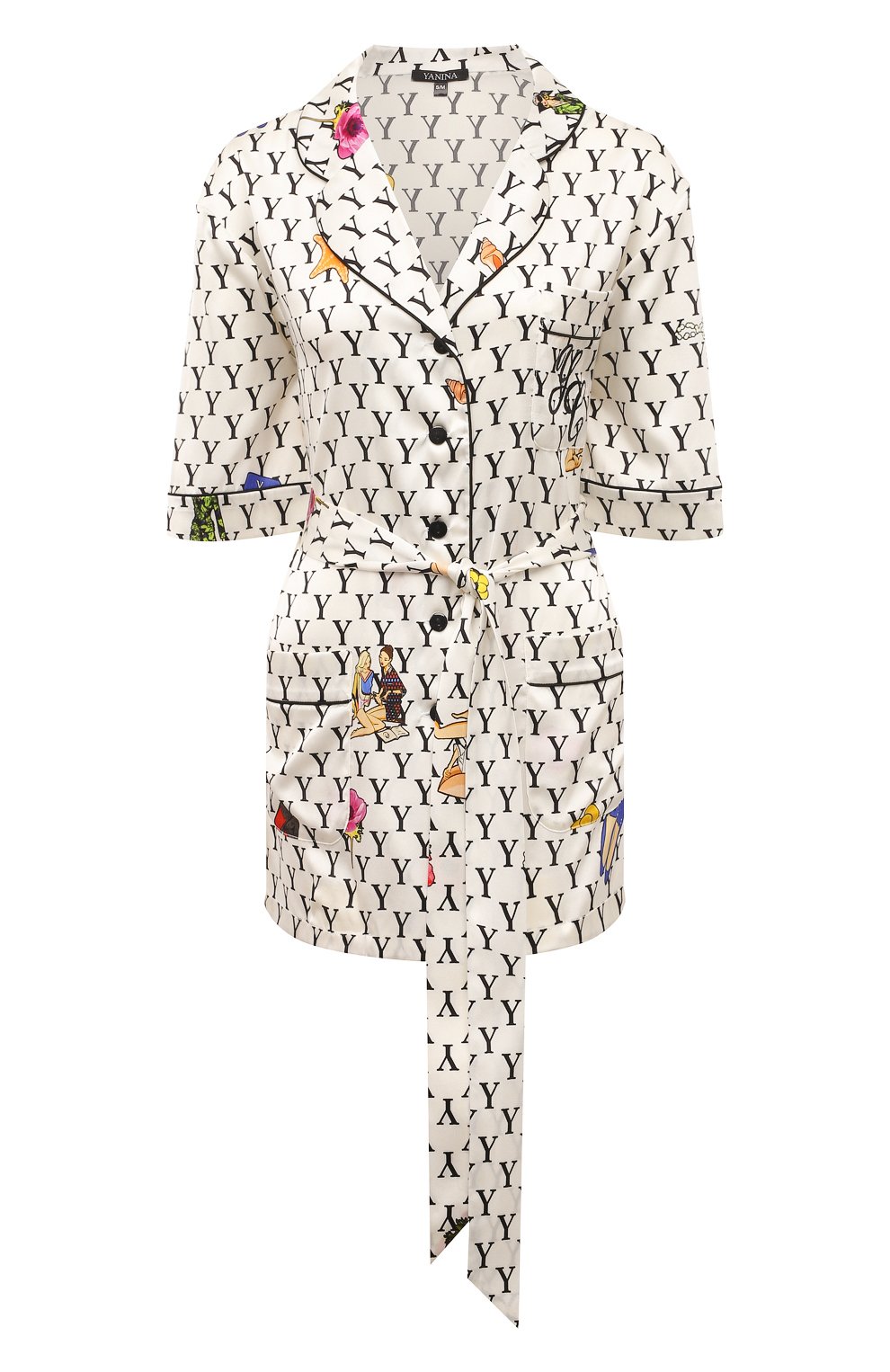 Атласная рубашка YANINA, арт. 0-2476, фото 1