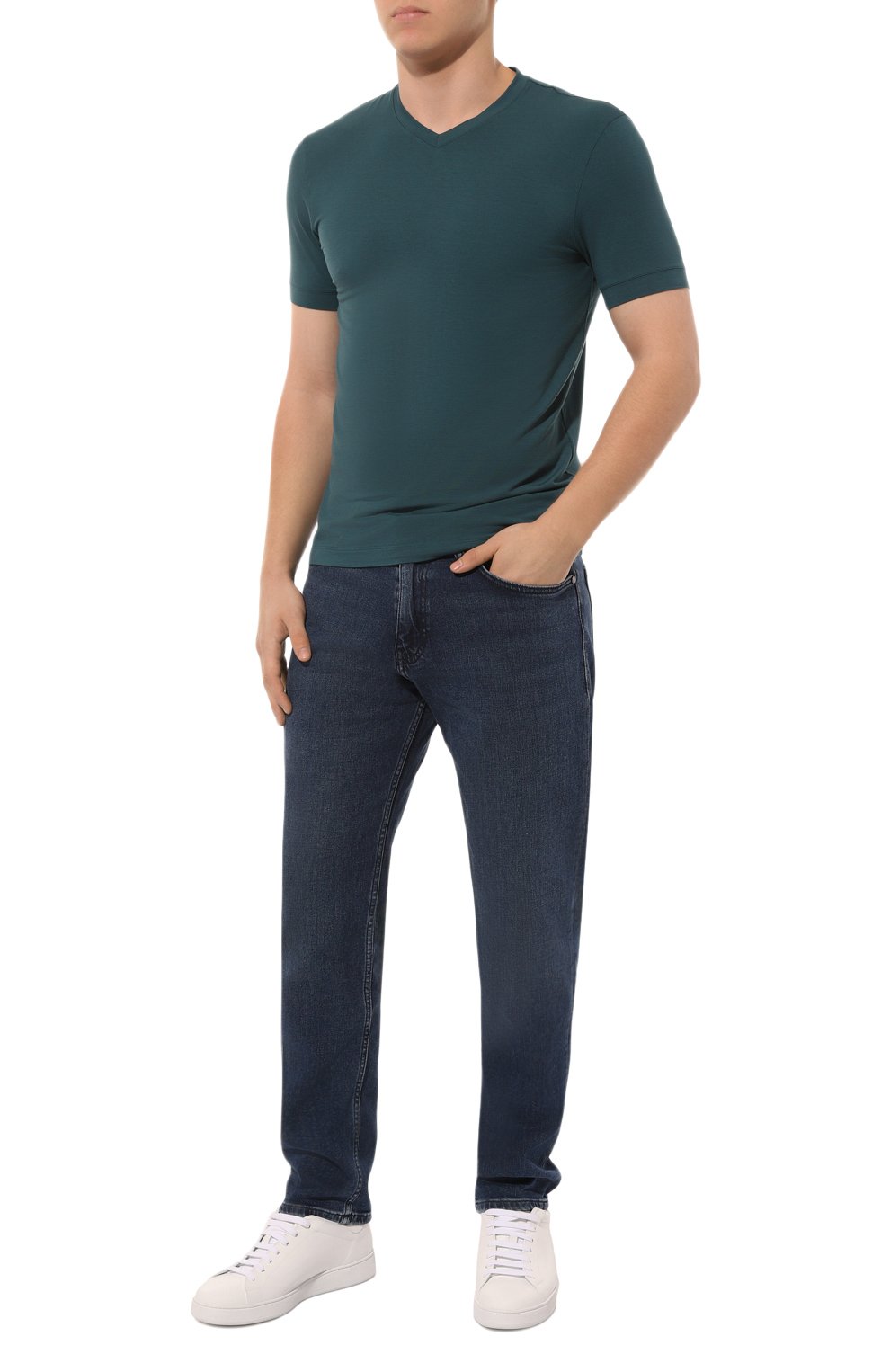 Футболка из вискозы GIORGIO ARMANI, арт. 8NST53/SJP4Z, фото 2