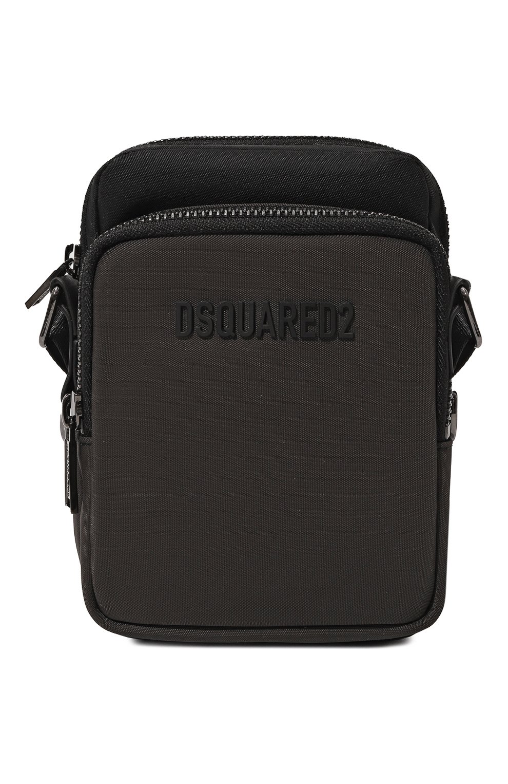 Сумка urban DSQUARED2 темно-зеленого цвета по цене 48600 руб., арт. CBM0048, фото 1 Сумка urban DSQUARED2, арт. CBM0048, фото 1