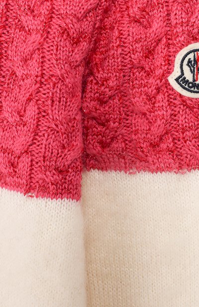 Шерстяное платье MONCLER фуксия цвета по цене 45200 руб., арт. E2-954-95509-52-A9085/12-14A, фото 3 Шерстяное платье MONCLER, арт. E2-954-95509-52-A9085/12-14A, фото 3