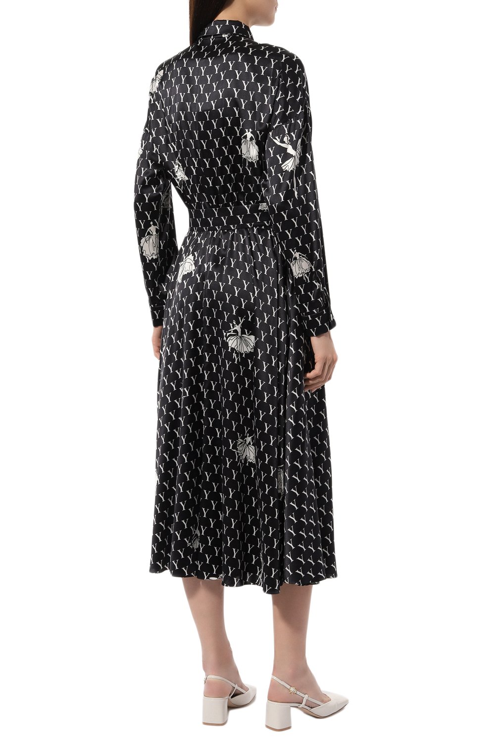 Шелковое платье YANINA, арт. T-2495B, фото 4