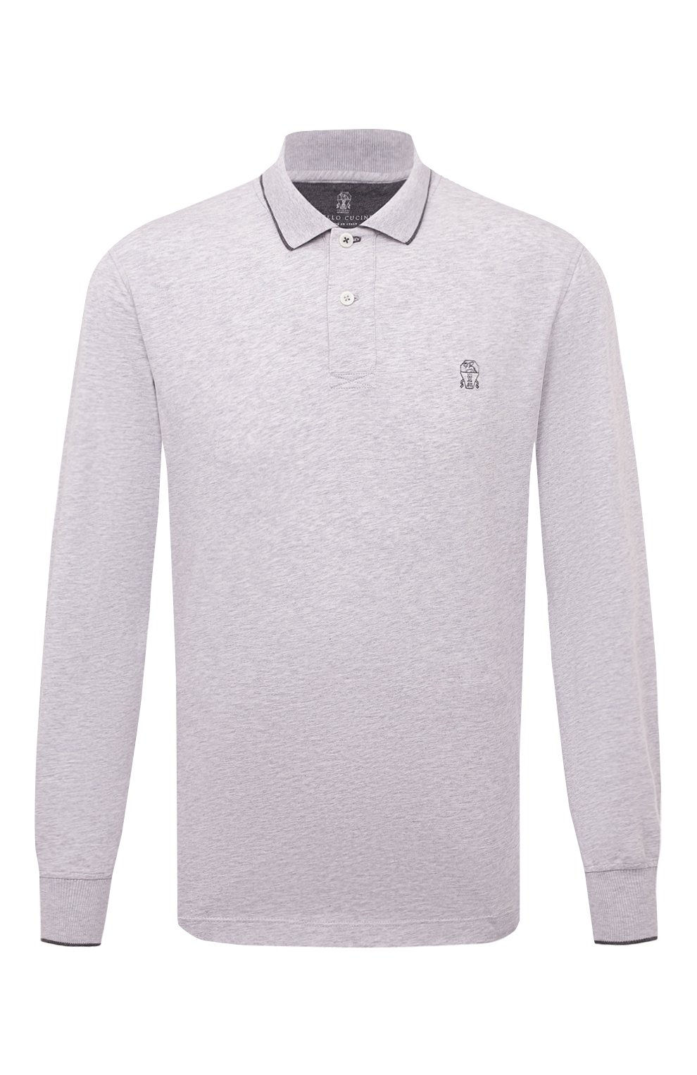 Хлопковое поло BRUNELLO CUCINELLI, арт. M0T619769G, фото 1