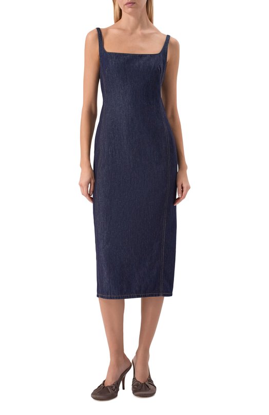 Джинсовое платье Dries Van Noten 252-011078-2381 Синий  252-011078-2381 Фото 3