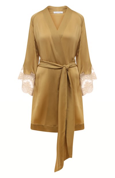 Женский шелковый халат CARINE GILSON, арт. AG0984VP