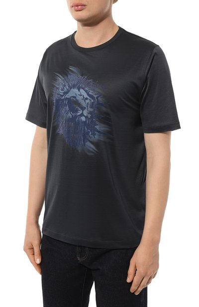 Хлопковая футболка ZILLI, арт. TSR001M0110VLW000, фото 3